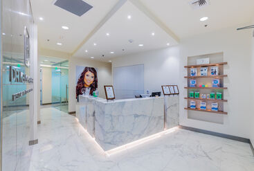 Modern Dental Office Reception Area