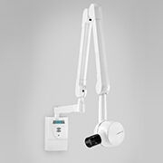dental x-ray generator machine mounted to wall