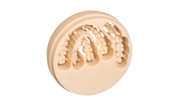milled denture teeth
